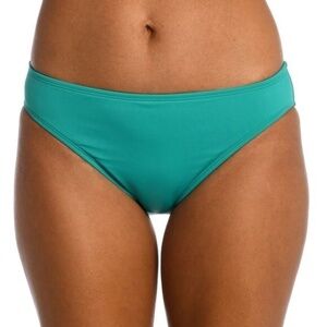 * SALE NEW LaBlanca Island Goddess Solid Hipster Swim Bottoms Jade Green Sz 12